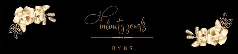 Infinity Jewels by NS logo – handmade and gold-plated jewelry brand