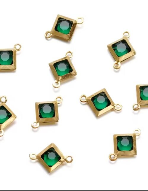 Double sided green stone